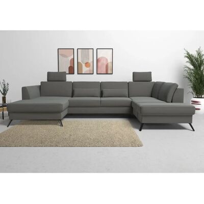 SIT & MORE Olsen U-Form Sofa - 335cm x 88cm x 201cm SIT & MORE Olsen U-Form Sofa - 335cm x 88cm x 201cm