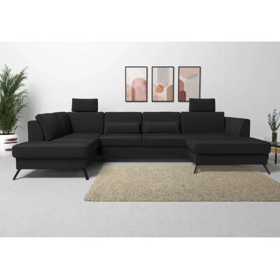 SIT & MORE Olsen U-Form Sofa - Microfaser ALTARA NUBUCK SIT & MORE Olsen U-Form Sofa - Microfaser ALTARA NUBUCK