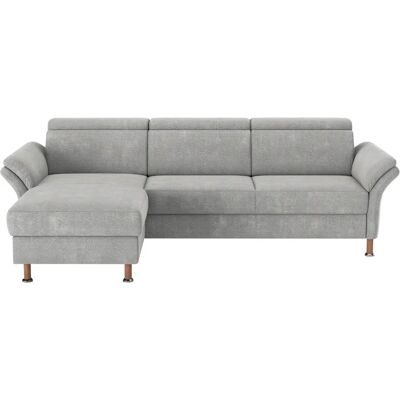 HOME AFFAIRE Calypso L-Form Sofa - 260x85x172cm, grau, Stoff HOME AFFAIRE Calypso L-Form Sofa - 260x85x172cm, grau, Stoff