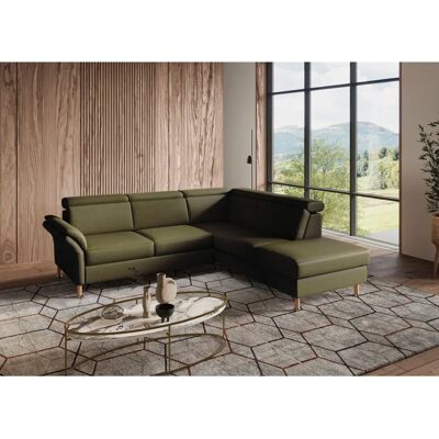 HOME AFFAIRE Calypso L-Form - Relaxfunktion, olive, 259cm HOME AFFAIRE Calypso L-Form - Relaxfunktion, olive, 259cm