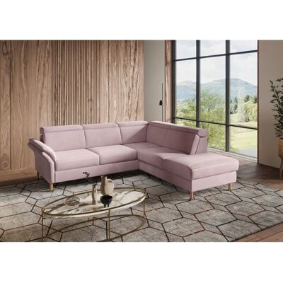 HOME AFFAIRE Calypso L-Form Rosa Sofa - Sofa HOME AFFAIRE Calypso L-Form Rosa Sofa - Sofa