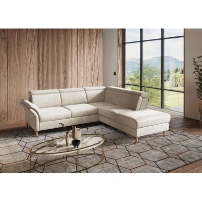 HOME AFFAIRE Calypso - Beiges Sofa mit Relaxfunktion & Stauraum HOME AFFAIRE Calypso - Beiges Sofa mit Relaxfunktion & Stauraum