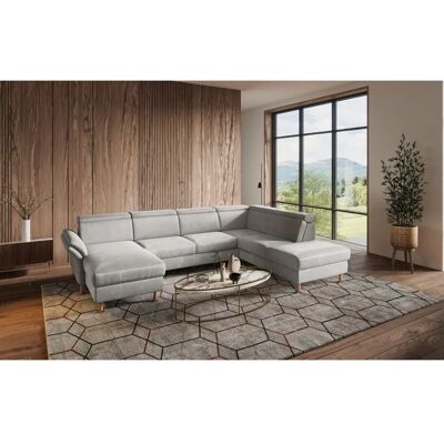 HOME AFFAIRE Calypso U-Form Sofa - U-Form, grau HOME AFFAIRE Calypso U-Form Sofa - U-Form, grau