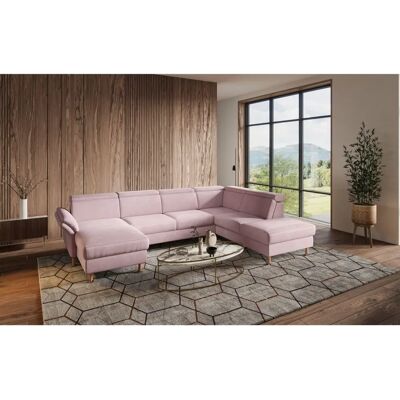 HOME AFFAIRE Calypso U-Form Sofa - U-Form Polyester Relaxsofa HOME AFFAIRE Calypso U-Form Sofa - U-Form Polyester Relaxsofa