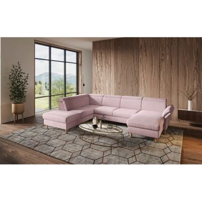 HOME AFFAIRE Calypso U-Form - Sofa - rosa - 7,5 Sitzplätze HOME AFFAIRE Calypso U-Form - Sofa - rosa - 7,5 Sitzplätze
