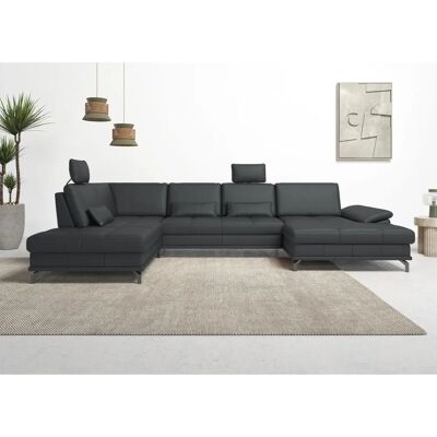 Places of Style Costello U-Form Leder Sofa - Wohnzimmermöbel Places of Style Costello U-Form Leder Sofa - Wohnzimmermöbel