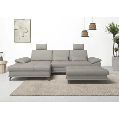 Places of Style Costello L-Form - Sofas - Grau - Hochwertiges Wohnen Places of Style Costello L-Form - Sofas - Grau - Hochwertiges Wohnen
