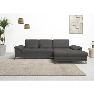 Places of Style Costello L-Form Mikrofaser-Sofa - Sofa Places of Style Costello L-Form Mikrofaser-Sofa - Sofa