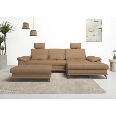 Places of Style Costello L-Form Ledersofa - Sofa Places of Style Costello L-Form Ledersofa - Sofa