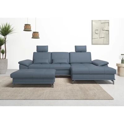 Places of Style Costello L-Form Recamiere Leder - Sofa Places of Style Costello L-Form Recamiere Leder - Sofa
