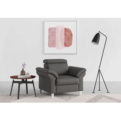SIT&MORE Arngast Leder Sessel - Verstellbarer Kopfteil - Sessel SIT&MORE Arngast Leder Sessel - Verstellbarer Kopfteil - Sessel