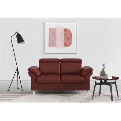 sit&more Arngast 2-Sitzer Sofa - Merlot Leder & Stoff sit&more Arngast 2-Sitzer Sofa - Merlot Leder & Stoff
