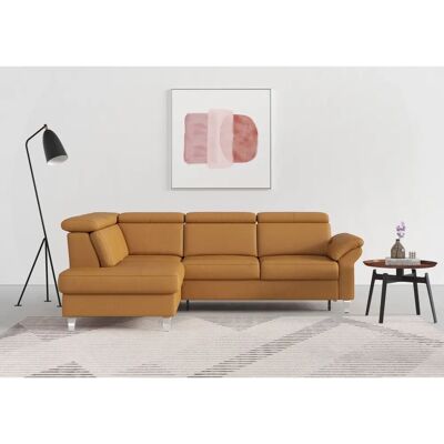 sit&more Arngast L-Form Sofa - Naturleder & Stoff - 245x84x194cm sit&more Arngast L-Form Sofa - Naturleder & Stoff - 245x84x194cm