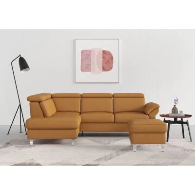 sit&more Arngast L-Form Sofa - Bettfunktion, Gelb sit&more Arngast L-Form Sofa - Bettfunktion, Gelb