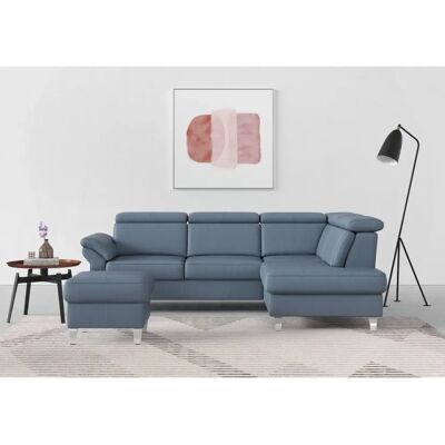 SIT&MORE Arngast Ecksofa - Naturleder, Ottomane rechts, ohne Bettfunktion SIT&MORE Arngast Ecksofa - Naturleder, Ottomane rechts, ohne Bettfunktion