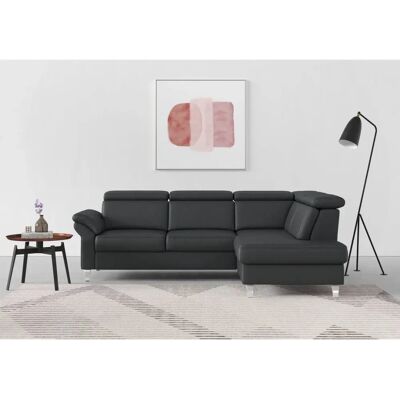 sit&more Arngast L-Form Couch - Verstellbare Kopfstützen - Ottomane rechts - Ohne Bettfunktion sit&more Arngast L-Form Couch - Verstellbare Kopfstützen - Ottomane rechts - Ohne Bettfunktion
