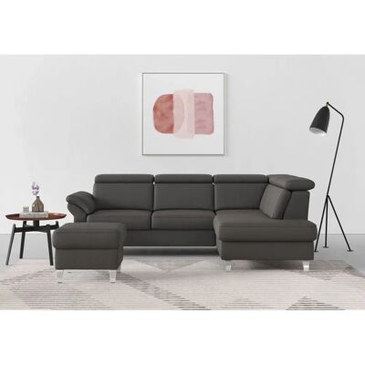sit&more Arngast L-Form Sofa - Ecksofa, Naturleder & Stoff sit&more Arngast L-Form Sofa - Ecksofa, Naturleder & Stoff