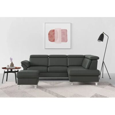 sit&more Arngast L-Form Sofa - Naturleder, Grau sit&more Arngast L-Form Sofa - Naturleder, Grau