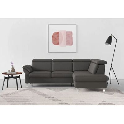 sit&more Arngast L-Form Couch - Echtleder - Bettfunktion sit&more Arngast L-Form Couch - Echtleder - Bettfunktion