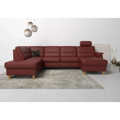 Home affaire Palmera U-Form Naturleder Sofa - Wohnzimmer Home affaire Palmera U-Form Naturleder Sofa - Wohnzimmer