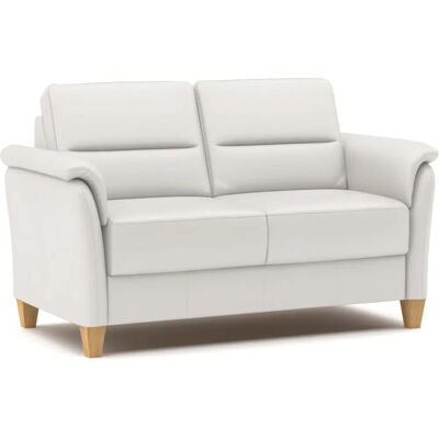 Home Affaire Palmera 2-Sitzer Sofa - Landhausstil, Mikrofaser, Weiß Home Affaire Palmera 2-Sitzer Sofa - Landhausstil, Mikrofaser, Weiß