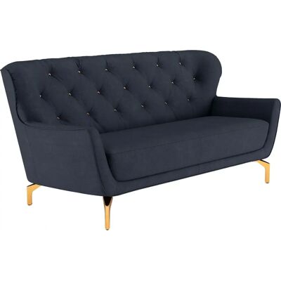SIT & MORE Orient 3 V Dunkelblauer Sofa - 3-Sitzer SIT & MORE Orient 3 V Dunkelblauer Sofa - 3-Sitzer
