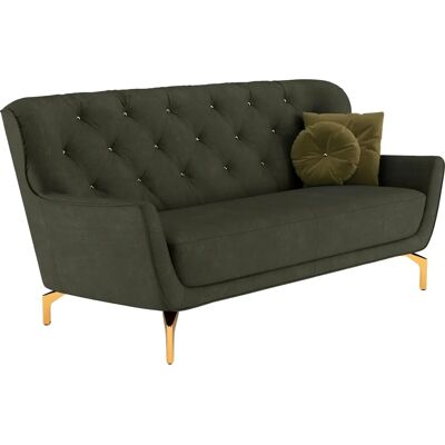 SIT & MORE Orient 3 V Grünes Sofa-Set - Sitzmöbel mit Kissen SIT & MORE Orient 3 V Grünes Sofa-Set - Sitzmöbel mit Kissen