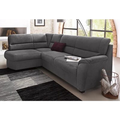 SIT&MORE Pandora L-Form Sofa - Microfaser, Stauraum, 251x91x176 cm SIT&MORE Pandora L-Form Sofa - Microfaser, Stauraum, 251x91x176 cm