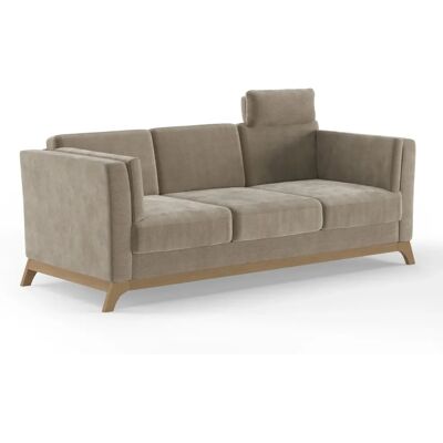 HOME AFFAIRE Viva 3-Sitzer Sofa - Microfaser, Buchenrahmen HOME AFFAIRE Viva 3-Sitzer Sofa - Microfaser, Buchenrahmen