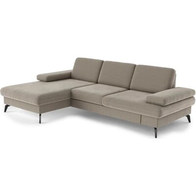 SIT & MORE Morris L-Form beige Sofa - Couch SIT & MORE Morris L-Form beige Sofa - Couch