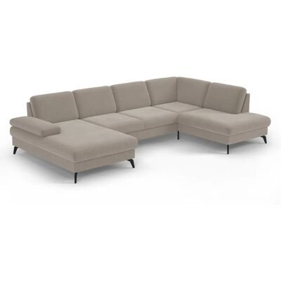 SIT & MORE Morris U-Form Sofa - Recamiere, Manuell Rückenlehne SIT & MORE Morris U-Form Sofa - Recamiere, Manuell Rückenlehne
