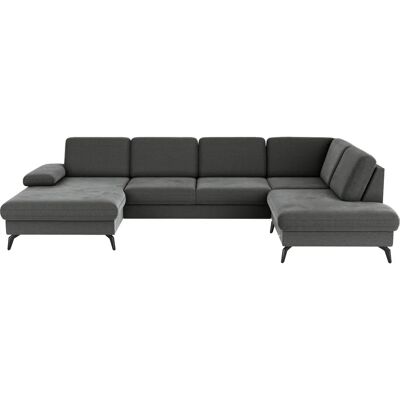 SIT & MORE Morris U-Form Sofa - Weiche Struktur SIT & MORE Morris U-Form Sofa - Weiche Struktur