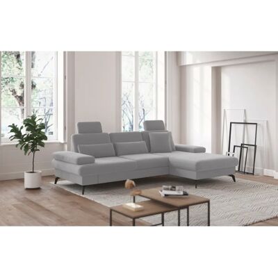 SIT&MORE Morris L-Form Microfaser Sofa - Wohnzimmer SIT&MORE Morris L-Form Microfaser Sofa - Wohnzimmer