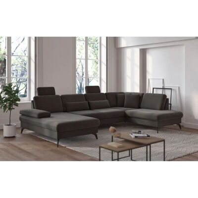 SIT&MORE Morris U-Form Sofa - U-förmige Microfaser SIT&MORE Morris U-Form Sofa - U-förmige Microfaser