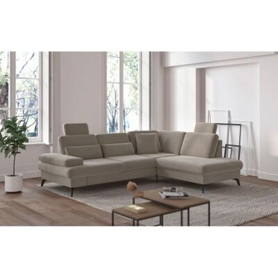 SIT & MORE Morris L-Form Beige - Ecksofa mit Sitztiefenverstellung SIT & MORE Morris L-Form Beige - Ecksofa mit Sitztiefenverstellung