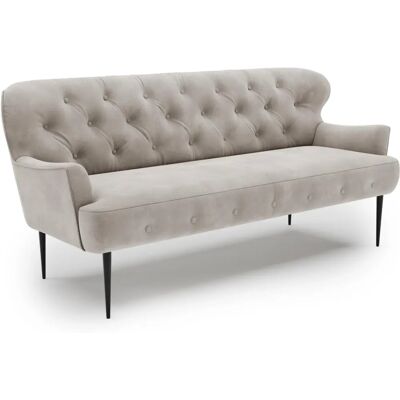 PLACES OF STYLE 3-Sitzer Sofa - anthrazit Microfaser ALTARA NUBUCK PLACES OF STYLE 3-Sitzer Sofa - anthrazit Microfaser ALTARA NUBUCK