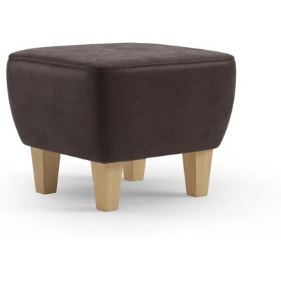 HOME AFFAIRE Viva Brauner Hocker - Ottomans HOME AFFAIRE Viva Brauner Hocker - Ottomans