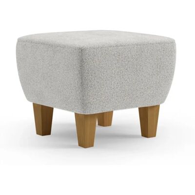 HOME AFFAIRE Viva Hocker - Chenille, Eichenfüße, 56x46x56 cm HOME AFFAIRE Viva Hocker - Chenille, Eichenfüße, 56x46x56 cm