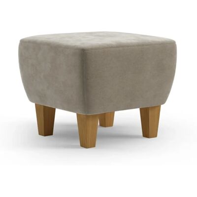HOME AFFAIRE Viva Beig Microfaser Hocker - Hocker HOME AFFAIRE Viva Beig Microfaser Hocker - Hocker