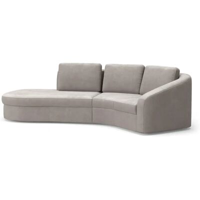 SIT&MORE Jazz L-Form Sofa - L-förmiger Mikrofaser-Sofa SIT&MORE Jazz L-Form Sofa - L-förmiger Mikrofaser-Sofa