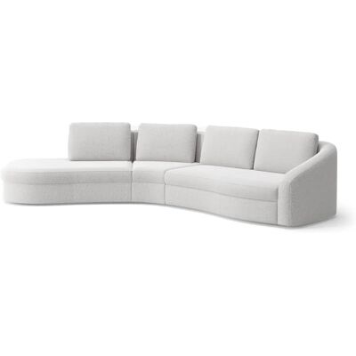 SIT & MORE Jazz L-Form Sofa - Beiges Chenille, 366x88x230 cm SIT & MORE Jazz L-Form Sofa - Beiges Chenille, 366x88x230 cm