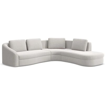 SIT & MORE Jazz L-Form Sofa - Chenille, Beige, 303x88x274 cm SIT & MORE Jazz L-Form Sofa - Chenille, Beige, 303x88x274 cm