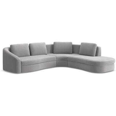 SIT & MORE Jazz L-Form Microfaser Grau Sofa - Sofa SIT & MORE Jazz L-Form Microfaser Grau Sofa - Sofa