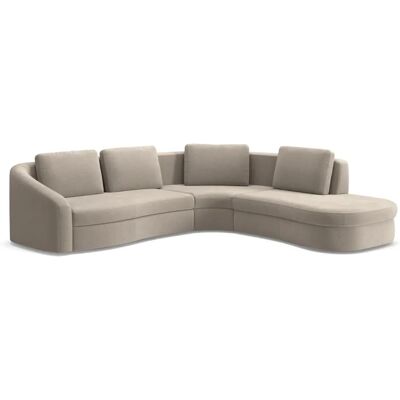 SIT & MORE Jazz L-Form beige Sofa - Couch SIT & MORE Jazz L-Form beige Sofa - Couch