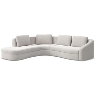 SIT & MORE Jazz L-Form Sofa - Chenille Beige SIT & MORE Jazz L-Form Sofa - Chenille Beige