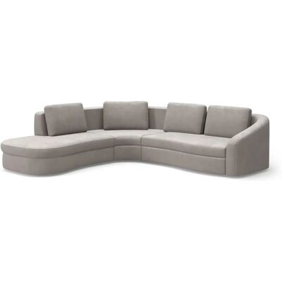 SIT & MORE Jazz L-Form Sofa - Microfaser Euphoria - Grau SIT & MORE Jazz L-Form Sofa - Microfaser Euphoria - Grau
