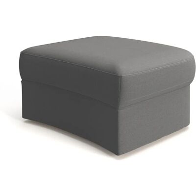 SIT & MORE Jazz Hocker - Bezogen, Grau (Stone) - Hocker SIT & MORE Jazz Hocker - Bezogen, Grau (Stone) - Hocker