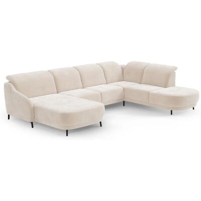 SIT & MORE Blues U-Form Sofa - U-Form mit elektrischer Kopfstütze SIT & MORE Blues U-Form Sofa - U-Form mit elektrischer Kopfstütze
