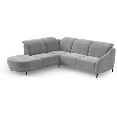 SIT & MORE Blues L-Form Sofa - Weiche Struktur, Elektrisch verstellbarer Kopf SIT & MORE Blues L-Form Sofa - Weiche Struktur, Elektrisch verstellbarer Kopf
