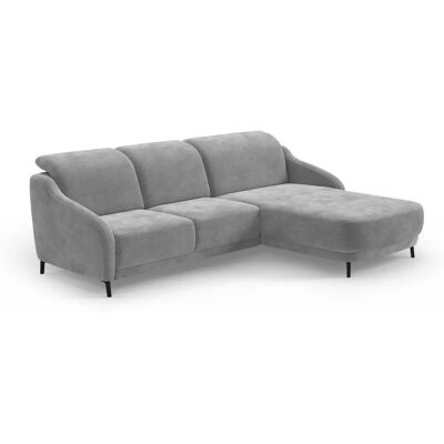 SIT & MORE Blues L-Form Sofa - Elektrische Kopfteilverstellung, Recamiere rechts, Weiche Struktur SIT & MORE Blues L-Form Sofa - Elektrische Kopfteilverstellung, Recamiere rechts, Weiche Struktur